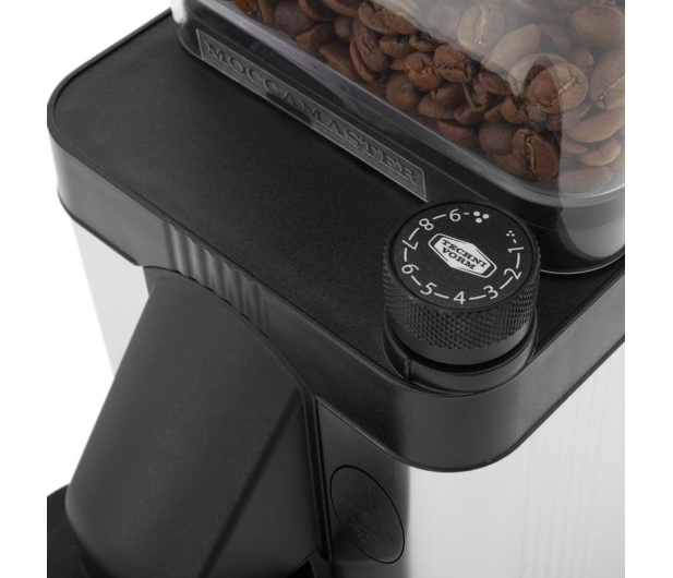 Młynek do kawy Moccamaster KM5 Burr Grinder Polished Silver - 1225864 - zdjęcie 5